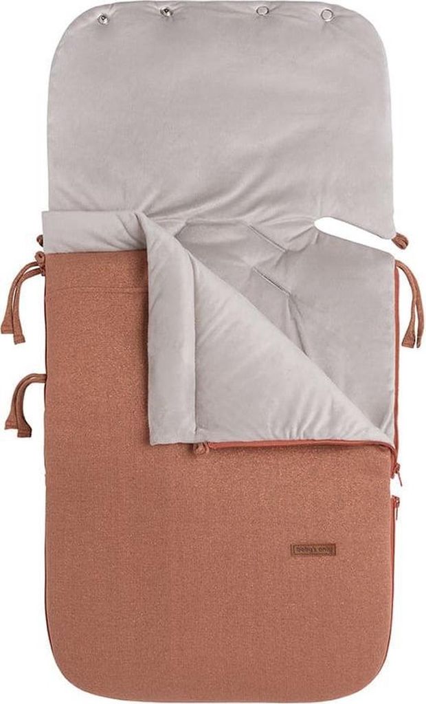 Voetenzak autostoel 0+ Baby's Only Sparkle Koper-Honey Mêlee