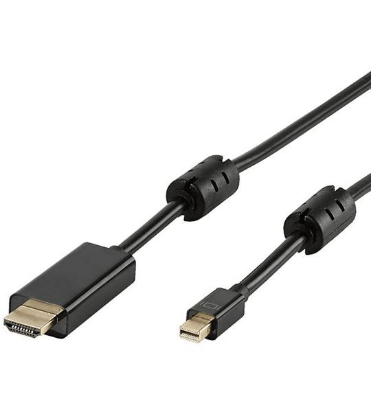 Vivanco Mini DisplayPort-naar-HDMI-kabel 1,5m/45344