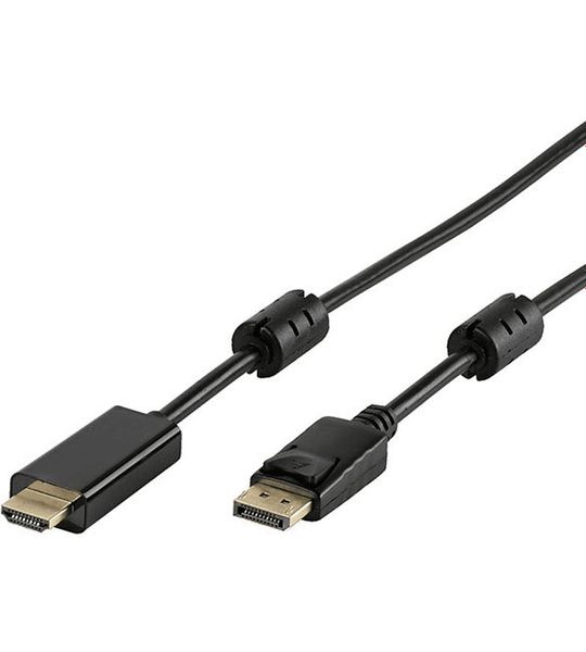 Vivanco DisplayPort-naar-HDMI-kabel 1,5m/45343