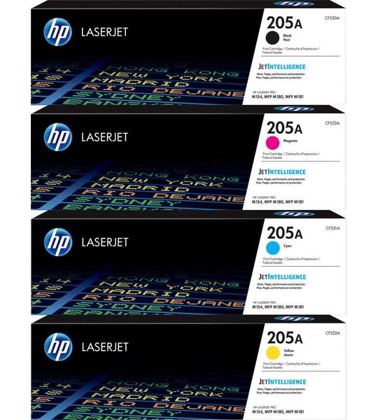 HP 205A Toners Combo Pack