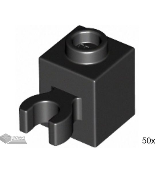 LEGO 30241b Zwart 50 stuks