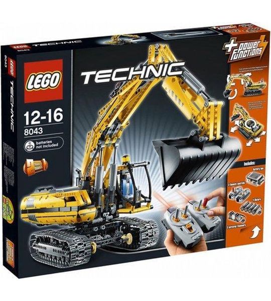 LEGO Technic Graafmachine met Motor - 8043