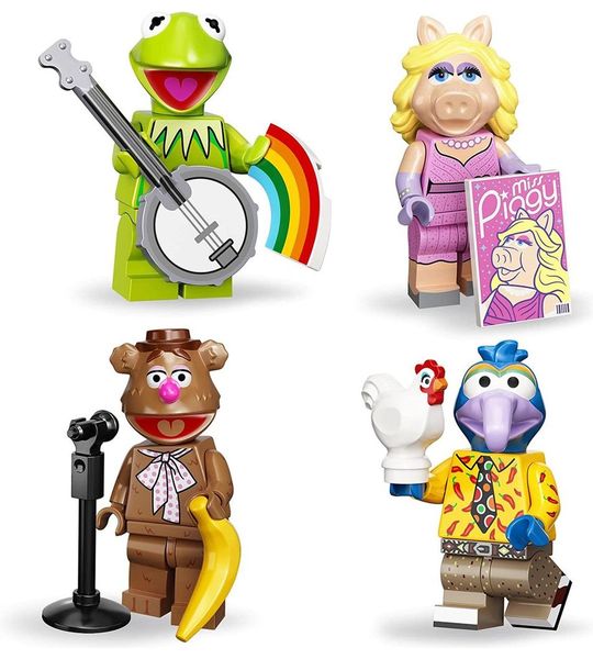 Lego - The Muppets  Series 1 - Complete Set van 12 verschillende minifiguren (71033)