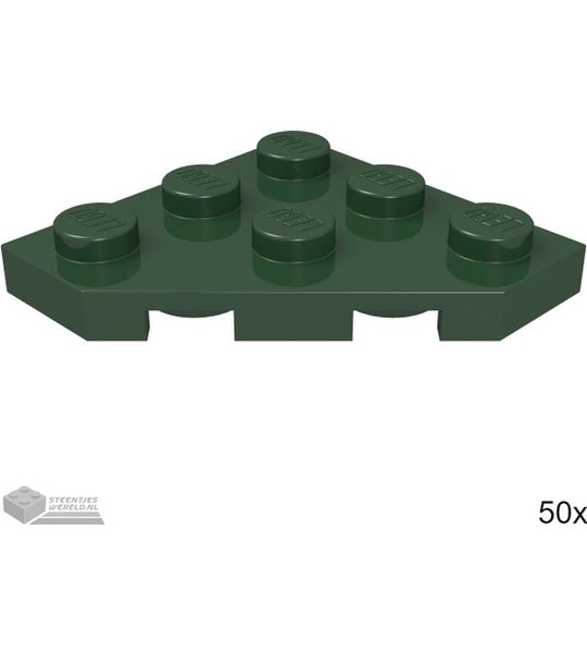LEGO 2450 Donkergroen 50 stuks