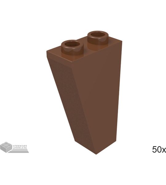 LEGO 2449 Roodbruin 50 stuks