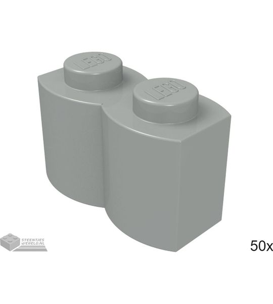 LEGO 30136 Lichtgrijs 50 stuks