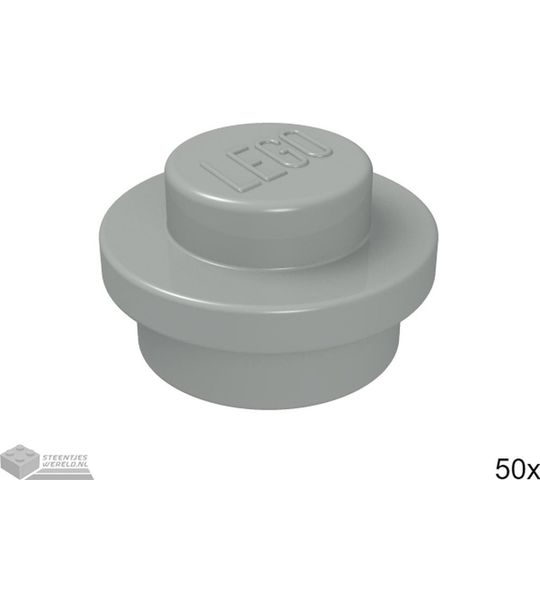 LEGO 4073 Lichtgrijs 50 stuks