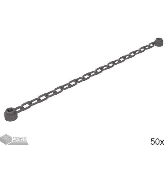 LEGO 30104 Ketting Donker blauwgrijs 50 stuks