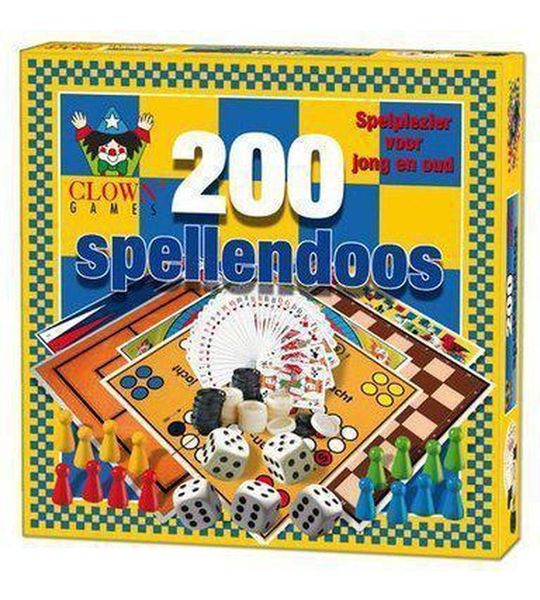 Clown Spellendoos 200 Dlg.
