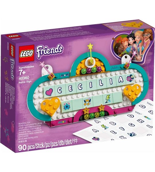 LEGO Friends 40360 Naambordje