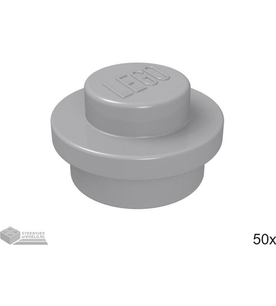 LEGO 4073 Licht blauwgrijs 50 stuks