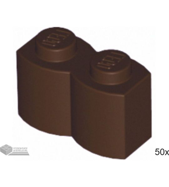 LEGO 30136 Donkerbruin 50 stuks