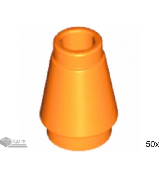 LEGO 4589b Oranje 50 stuks