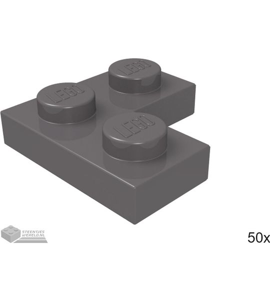 LEGO 2420 Donker blauwgrijs 50 stuks