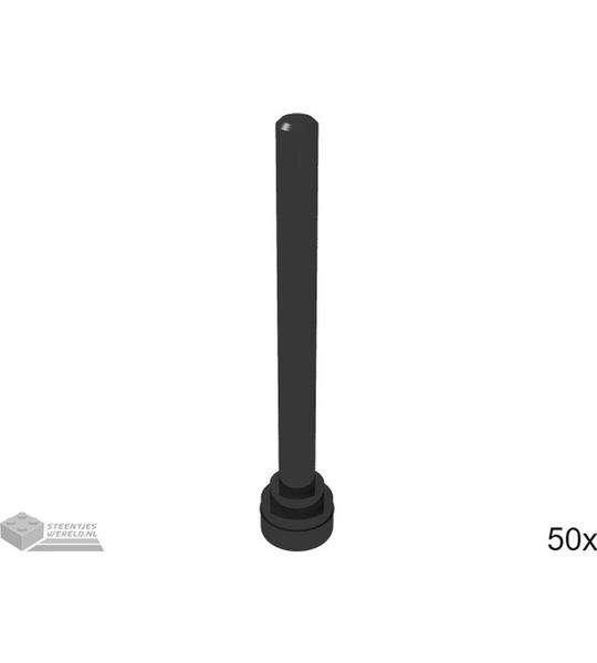 LEGO 3957b Zwart 50 stuks