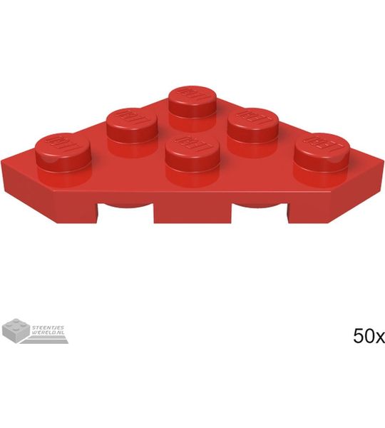 LEGO 2450 Rood 50 stuks