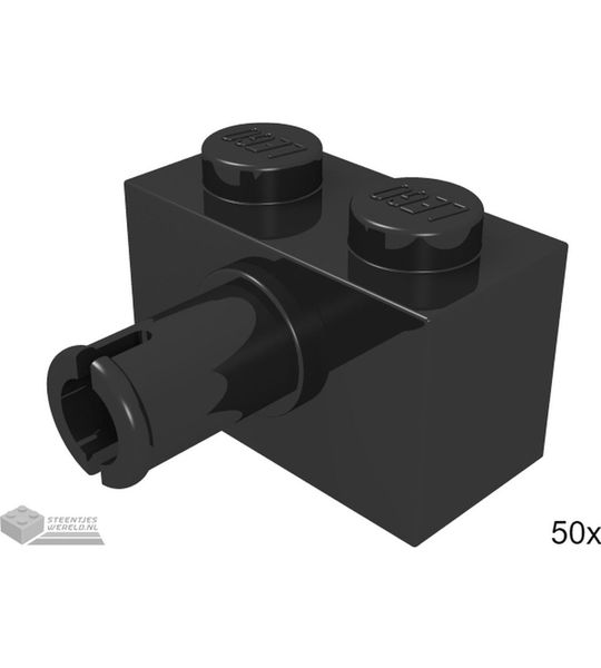 LEGO 2458 Zwart 50 stuks