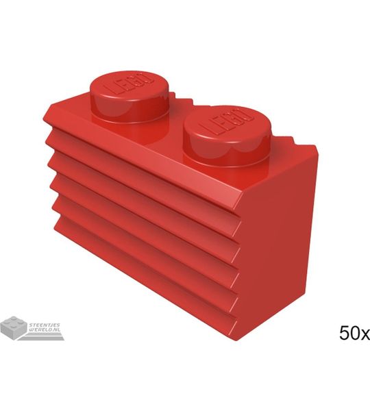 LEGO 2877 Rood 50 stuks