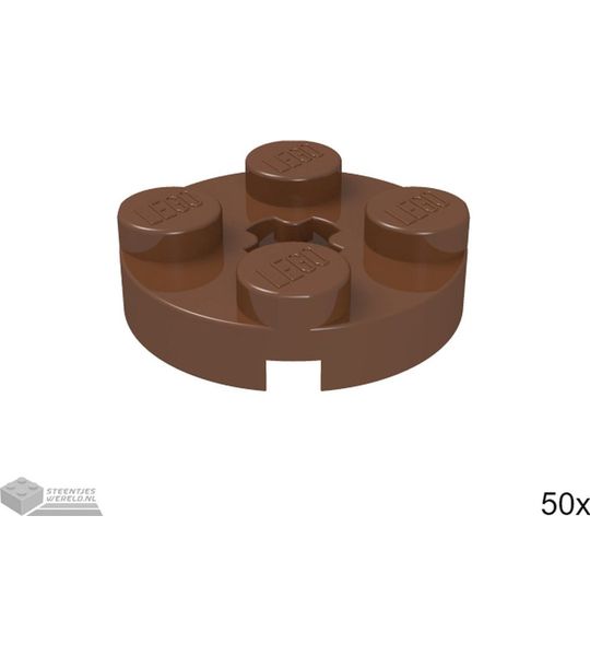 LEGO 4032 Roodbruin 50 stuks