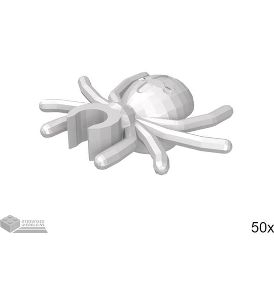 LEGO 30238 Plat zilver 50 stuks