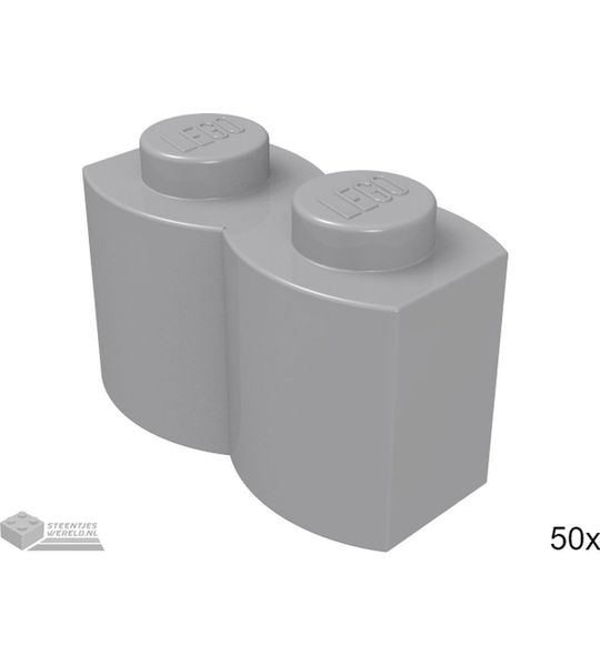 LEGO 30136 Licht blauwgrijs 50 stuks