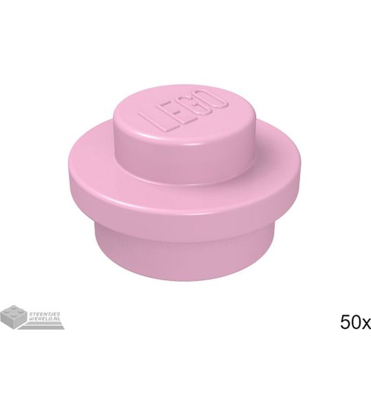 LEGO 4073 Fel roze 50 stuks