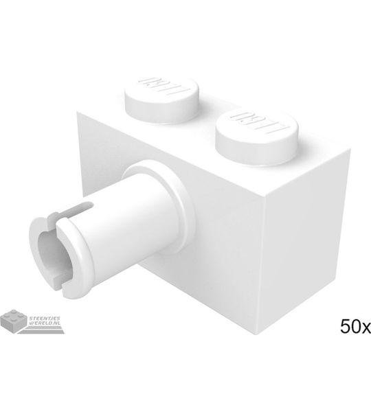 LEGO 2458 Wit 50 stuks