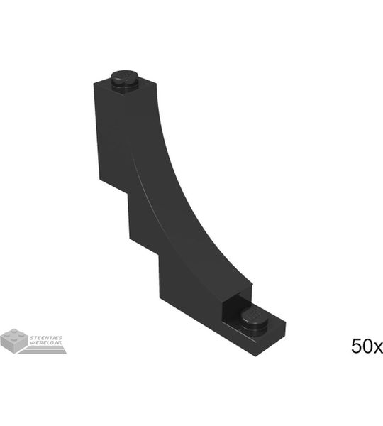 LEGO 30099 Zwart 50 stuks
