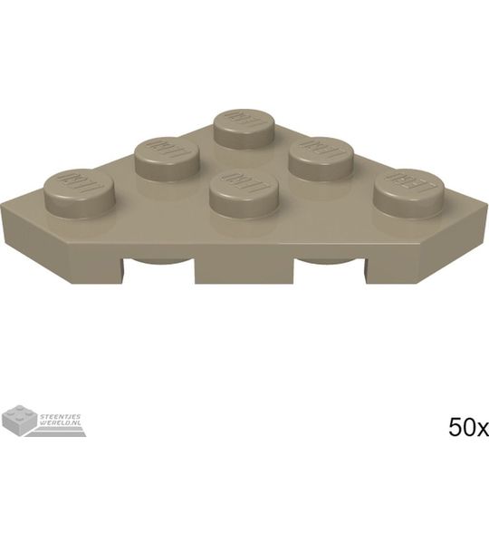 LEGO 2450 Donker tan 50 stuks