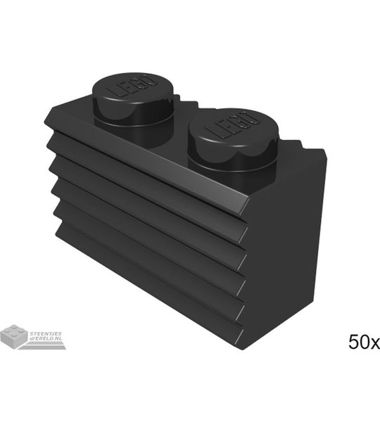 LEGO 2877 Zwart 50 stuks