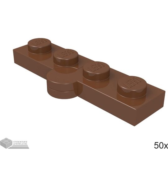 LEGO 2429c01 Roodbruin 50 stuks