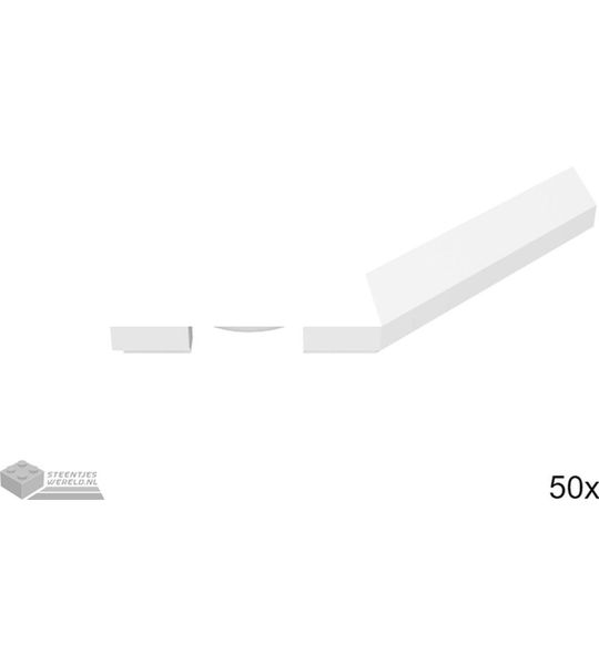 LEGO 22385 Wit 50 stuks