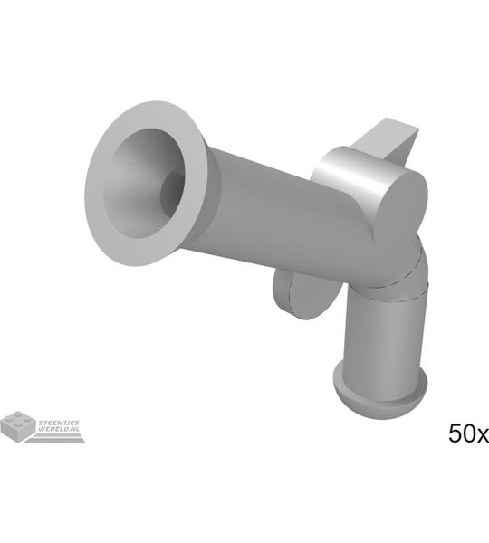 LEGO 2562 Parel donkergrijs 50 stuks