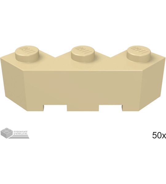 LEGO 2462 Tan 50 stuks
