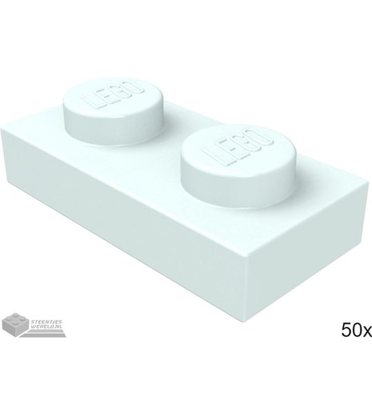 LEGO 3023 Licht aqua 50 stuks