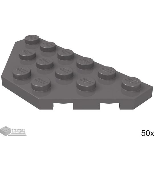 LEGO 2419 Donker blauwgrijs 50 stuks
