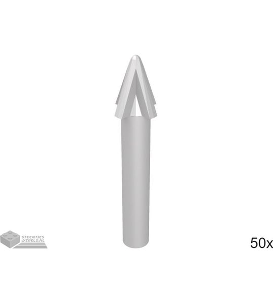 LEGO 18041 Plat zilver 50 stuks