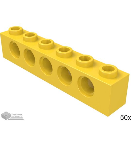 LEGO 3894 Geel 50 stuks