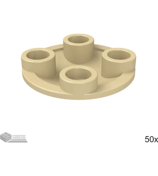LEGO 2654 Tan 50 stuks