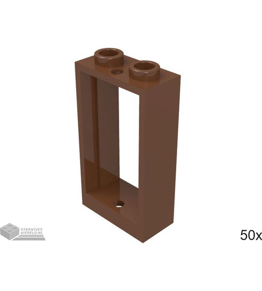 LEGO 60593 Roodbruin 50 stuks