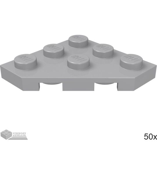 LEGO 2450 Licht blauwgrijs 50 stuks