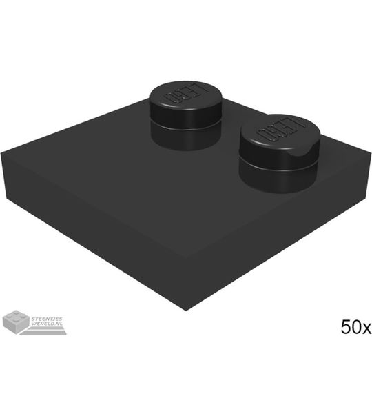 LEGO 33909 Zwart 50 stuks