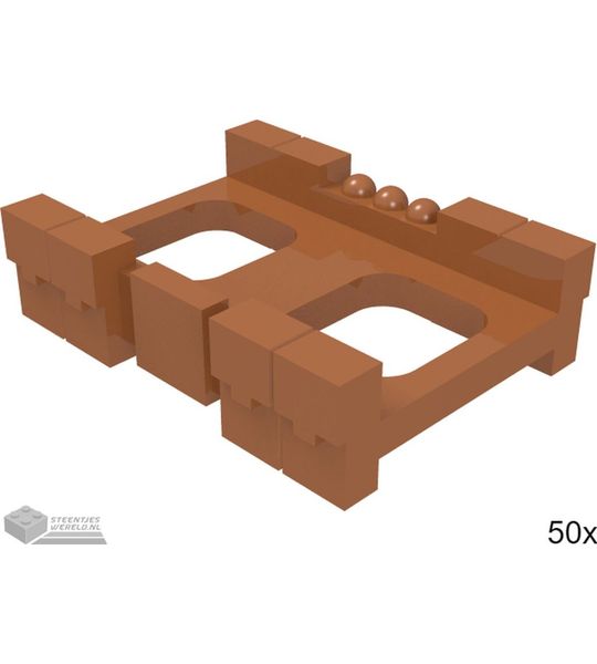 LEGO 27145 Donker oranje 50 stuks