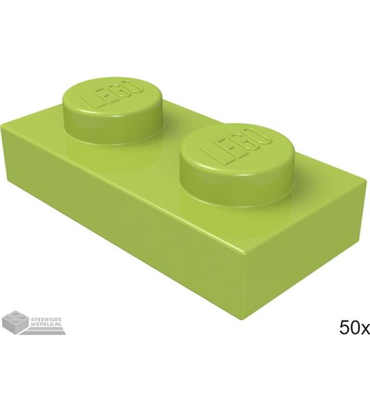 LEGO 3023 Lime 50 stuks
