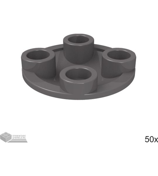 LEGO 2654 Donker blauwgrijs 50 stuks