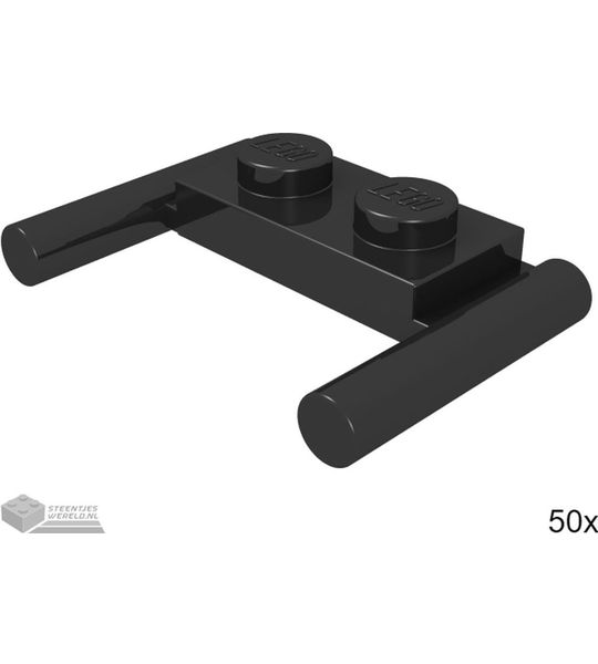 LEGO 3839b Zwart 50 stuks