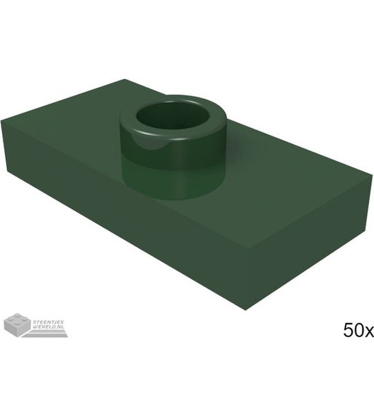 LEGO 15573 Donkergroen 50 stuks