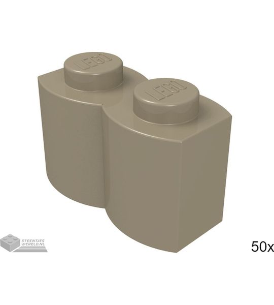 LEGO 30136 Donker tan 50 stuks