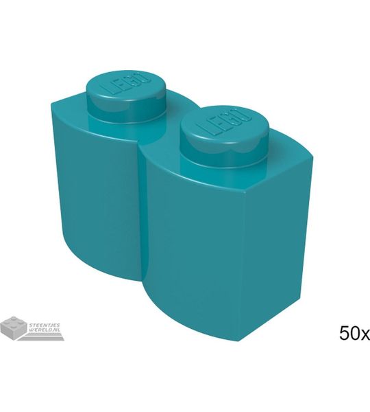 LEGO 30136 Donker Turquoise 50 stuks