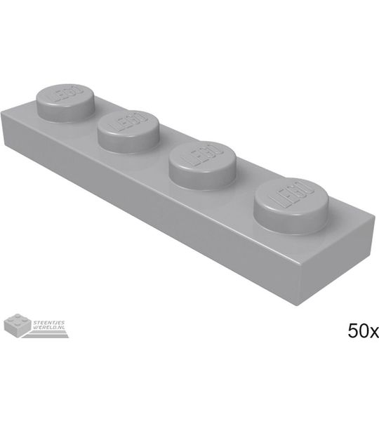 LEGO 3710 Licht blauwgrijs 50 stuks